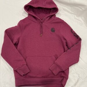 Carhartt woman’s Burgundy Hoodie